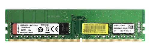 Mémoire RAM 1x 16GB Kingston ECC UNBUFFERED DDR4 2Rx8 2400MHz PC4-19200 UDIMM | KSM24ED8/16ME