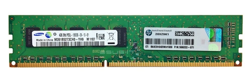 Mémoire RAM 1x 4GB Samsung ECC UNBUFFERED DDR3 2Rx8 1333MHz PC3-10600 UDIMM | M391B5273CH0-YH9