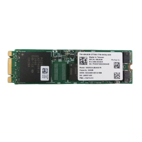 Disque dur SSD dédié au serveur DELL 480GBGB M.2 SATA 6Gb/s 400-AVSS utilisé