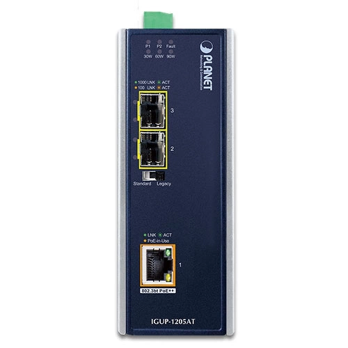 Convertisseur de média Planet IGUP-1205AT 2x SFP 1x RJ-45