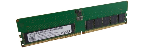 Mémoire RAM 1x 32 GB Micron ECC UNBUFFERED DDR5 2Rx8 4800MHz PC5-38400 UDIMM | MTC20C2085S1EC48BA1R