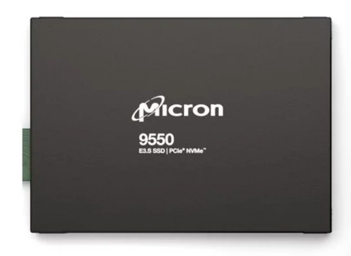 Disque dur SSD Micron 9550 PRO 7,68TB E3.S 7.5mm NVMe PCIe | MTFDLBQ7T6THA-1BK1DABYYR