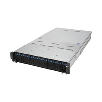 Plateforme serveur ASUS 2U RS720-E11-RS24U/10G/2.6KW/24NVMe/OCP/GPU 90SF01Z1-M008V0 Intel x 2 DDR5 x 32 24 x 2.5" SATA/SAS/NVME PSU 1+1