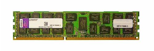 Mémoire RAM 1x 8GB Kingston ECC REGISTERED DDR3 1333MHz PC3-10600 RDIMM | KVR13LR9Q8/8HC