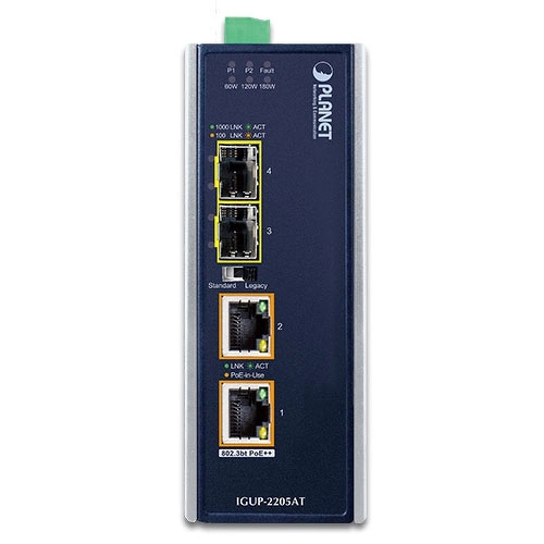 Convertisseur de média Planet IGUP-2205AT 2x SFP 2x RJ-45