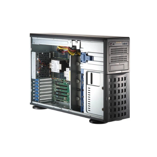 Plateforme serveur Supermicro 4U 741P-TRT SYS-741P-TRT Intel x 2 DDR5 x 16 8 x 3.5" SATA/SAS/NVME PSU 1+1