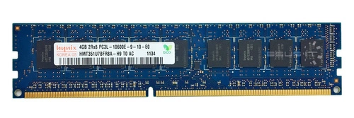 Mémoire RAM 1x 4GB Hynix ECC UNBUFFERED DDR3 1333MHz PC3-10600 UDIMM | HMT351U7BFR8A-H9