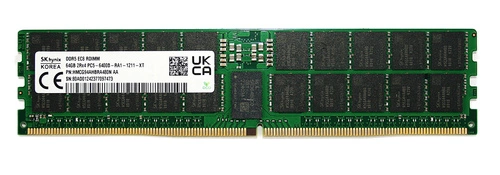 Mémoire RAM 11x 64GB Hynix ECC REGISTERED DDR5 2Rx4 6400MHz PC5-51200 RDIMM | HMCG94AHBRA480N