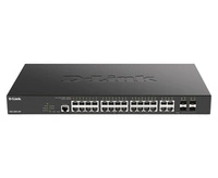 Commutateur D-Link DGS-2000-28P 24x 1Gb 4x RJ-45/SFP 193 W PoE+