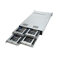 Plateforme serveur ASUS 2U RS720QA-E12-RS8U/10G/2600W(1+1) 90SF02R1-M00040 AMD x 8 DDR5 x 24/node 10 x 2.5" SATA/SAS/NVME PSU 2+0