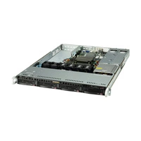 Plateforme serveur Supermicro 1U 510T-WTR SYS-510T-WTR Intel x 1 DDR4 x 4 4 x 3.5" SAS/SATA PSU 1+1