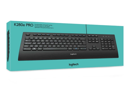 Clavier Câblés Logitech K280E Pro f/ Business QWERTY