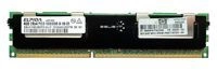 Mémoire RAM 1x 4GB ELPIDA ECC REGISTERED DDR3 2Rx4 1333MHz PC3-10600 RDIMM | EBJ41HE4BDFD-DJ-F