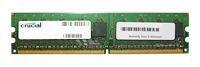 Mémoire RAM 1x 4GB Crucial ECC REGISTERED DDR2 800MHz PC2-6400 RDIMM | CT51272AB80E.36FQH