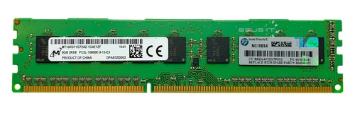 Mémoire RAM 1x 8GB Micron ECC UNBUFFERED DDR3 2Rx8 1333MHz PC3-10600 UDIMM | MT18KSF1G72AZ-1G4