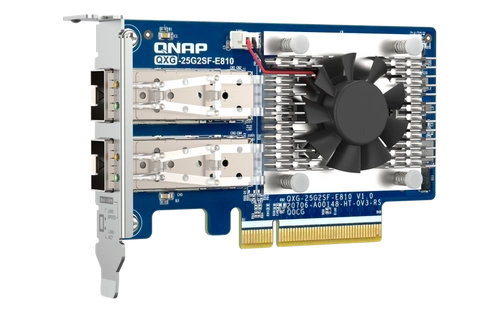 Carte réseau QNAP QXG-25G2SF-E810 2x SFP28 25Gbps