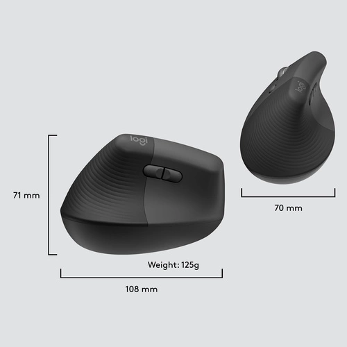 Sans fil souris Logitech Lift for Business 910-006495