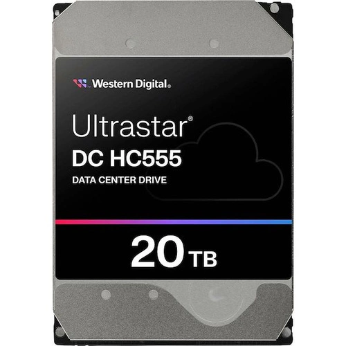 Disque dur Western Digital Ultrastar DC HC555 3.5'' HDD 20TB 7200RPM SATA 6Gb/s 512MB | 0B48724