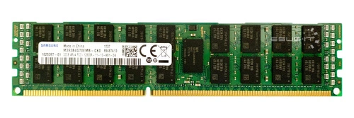 Mémoire RAM 1x 32GB Samsung ECC REGISTERED DDR3 4Rx4 1600MHz PC3-12800 RDIMM | M393B4G70EMB-CK0
