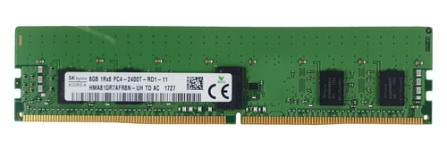 Mémoire RAM 1x 8GB Hynix ECC REGISTERED DDR4 1Rx8 2400MHz PC4-19200 RDIMM | HMA81GR7AFR8N-UH