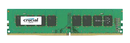 Mémoire RAM 1x 8GB Crucial NON-ECC UNBUFFERED DDR4 2400MHz PC4-19200 UDIMM | CT8G4DFD824A.C16