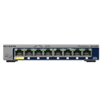 Przełącznik Netgear GS108T-200GES | 128 kB | 16 Gb/s | 8x Port Ethernet