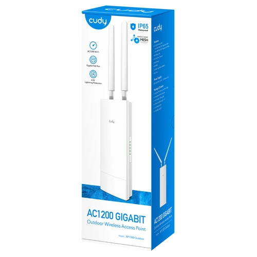 Point d'accès Cudy AP1300 OUTDOOR 2.4 GHz | 5 GHz 867 Mbps 802.11 a/b/g/n/ac