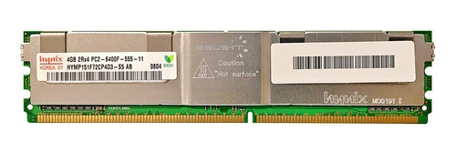 Mémoire RAM 1x 4GB Hynix FULLY BUFFERED DDR2 800MHz PC2-6400 FULLY BUFFERED | HYMP151F72CP4D3-S5