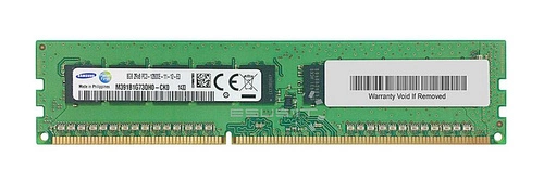 Mémoire RAM 1x 8GB Samsung ECC UNBUFFERED DDR3 1600MHz PC3-12800 UDIMM | M391B1G73QH0-CK0