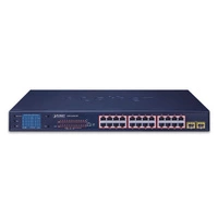 Commutateur Planet GSW-2620VHP 24x 1Gb 2x SFP 300 W PoE+