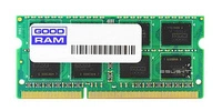 Mémoire RAM 1x 1GB GoodRAM SO-DIMM DDR3 1333MHz PC3-10600 | GR1333S364L9/1G