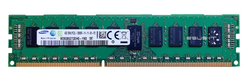 Mémoire RAM 1x 4GB Samsung ECC REGISTERED DDR3 2Rx8 1600MHz PC3-12800 RDIMM | M393B5273DH0-YK0