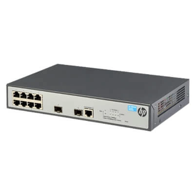 Switch HPE JG921A 8x 10/100/1000 2x SFP 65 w PoE+
