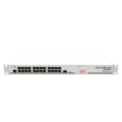 Switch Mikrotik CRS125-24G-1S-RM 24x 10/100/1000 1x SFP 