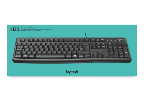 Clavier Câblés Logitech Keyboard K120 for Business QWERTY