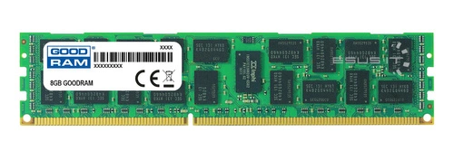 Mémoire RAM 1x 8GB GoodRAM ECC REGISTERED DDR3 2Rx8 1866MHz PC3-14900 RDIMM | W-MEM1866R3D88G
