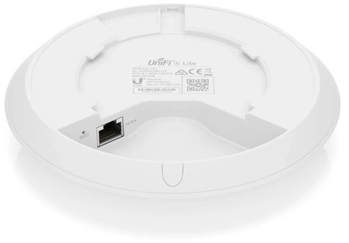 Point d'accès Ubiquiti U6+ 2,4 GHz | 5 GHz 2400 Mbps 802.11a/b/g/n/ac/ax + PoE adapter
