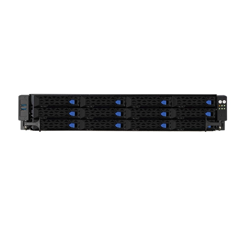 Plateforme serveur ASUS 2U RS720A-E11-RS12/10G/1.6KW/8NVMe/OCP 90SF01G3-M01260 AMD x 2 DDR4 x 32 14 x 2.5" NVME/SATA/SAS PSU 1+1