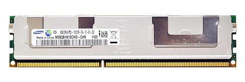 Mémoire RAM 1x 8GB Samsung ECC REGISTERED DDR3 1333MHz PC3-10600 RDIMM | M393B1K70CHD-CH9