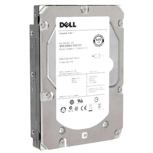 Disque dur HDD dédié au serveur DELL 3.5'' 600GB 15000RPM SAS 6Gb/s W347K-RFB | REFURBISHED