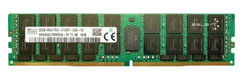 Mémoire RAM 1x 32GB Hynix LOAD REDUCED DDR4 2133MHz PC4-17000 LRDIMM | HMA84GL7MMR4N-TF