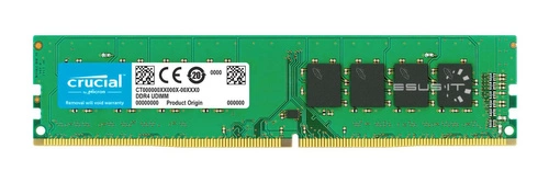 Mémoire RAM 1x 8GB Crucial NON-ECC UNBUFFERED DDR4 2400MHz PC4-19200 UDIMM | CT8G4DFS824A