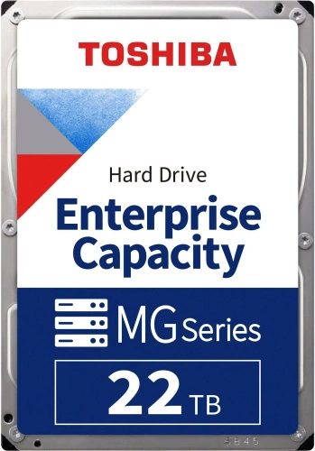Disque dur TOSHIBA Enterprise 3.5'' HDD 22TB 7200RPM SAS 12Gb/s 512MB | MG10SFA22TE