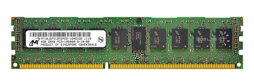 Mémoire RAM 1x 4GB Micron ECC REGISTERED DDR3 1333MHz PC3-10600 RDIMM | MT18JSF51272PDZ-1G4