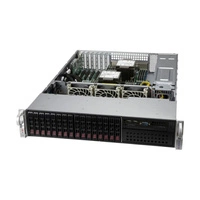 Plateforme serveur Supermicro 2U 220P-C9RT SYS-220P-C9RT Intel x 2 DDR4 x 16 16 x 2.5" SATA/SAS/NVME PSU 1+0