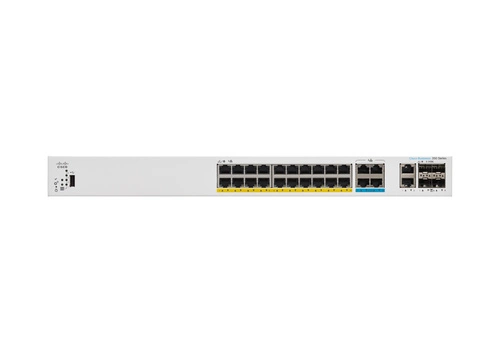 Switch Cisco Catalyseur C1300-24MGP-4X 16x 1Gb | 8x 2.5Gb 4x SFP+ 195 W PoE