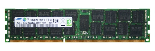 Mémoire RAM 1x 16GB Samsung ECC REGISTERED DDR3 2Rx4 1333MHz PC3-10600 RDIMM | M393B2G70BH0-YH9