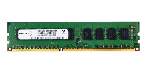 Mémoire RAM 1x 4GB ESUS IT ECC UNBUFFERED DDR3 2Rx8 1066MHz PC3-8500 UDIMM | ESUD31066ED8/4G