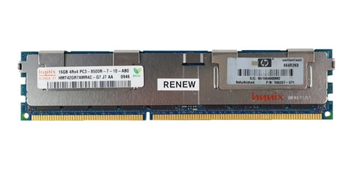 Mémoire RAM 1x 16GB Hynix ECC REGISTERED DDR3 1066MHz PC3-8500 RDIMM | HMT42GR7CMR4C-G7
