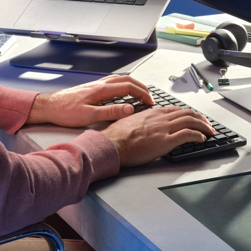 Clavier Sans fil Logitech MX Mini Mechanical QWERTY